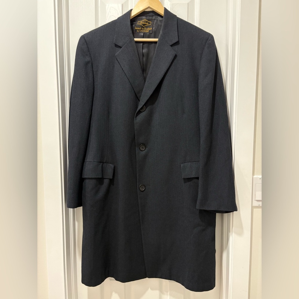 Vintage 1960s Eaton Birkdale Wool 3 Button Coat Large Men’s Extra CLEAR OUT SALE